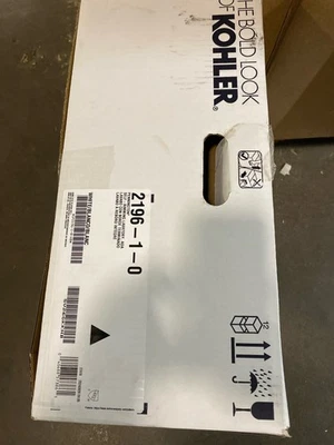 Fregadero de baño Kohler K-2196-1-0 Pennington 20" blanco con desbordamiento Foto 1 de 4