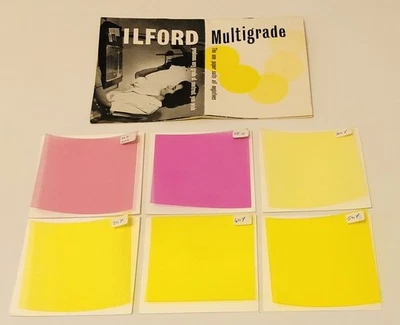 Ilford Multigrade Filters - 9cm x 9cm - Uncut - Darkroom - Excellent! - Image 1 of 2
