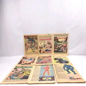 Vintage Lot Of 9 Marvel Comic Books Missing Covers - Picture 1 of 24