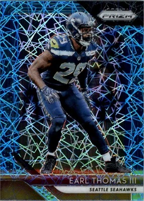 2018 Panini Prizm Prizms Lazer #20 Earl Thomas III - FB - Image 1 of 2