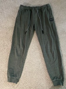 Rip Curl Sweatpants Joggers Men's Green Size Medium - Picture 1 of 8