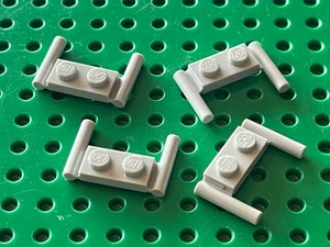4 x LEGO MdStone - Light Bluish Gray Plate ref 3839b / Set 76405 10221 75365.... - Picture 1 of 1