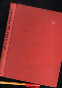 The Boy's (of ALL ages!) BOOK of VETERAN CARS Ernest F Carter 144 pg h'cover - Picture 1 of 13