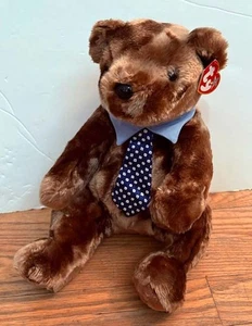 Peluche Ty Beanie Buddy Hero festa del papà cravatta peluche vintage nuovo con etichette - Foto 1 di 2