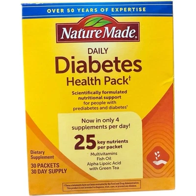 Paquete de 30 paquetes de salud diaria Nature Made nuevos Exp: 11/2025+ Foto 1 de 4