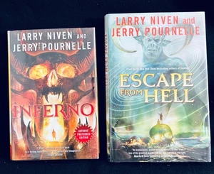 NIVEN • Inferno SFBC Exclusive HC & Escape from Hell 1st/1st Edition HARDCOVER - Bild 1 von 14