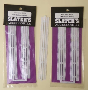 Slater's Calibre OO/4mm GWR Estación Toldo Kit Borde Toldo (150cm Total) 4PO18 - Imagen 1 de 1
