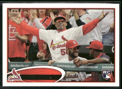 2012 Topps Adron Chambers No-Name Variation RC #90 St. Louis Cardinals - Image 1 of 2