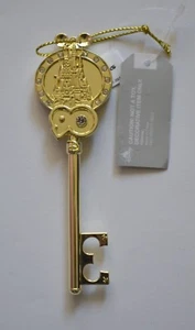 Adorno Llave Castillo Dorado Celebración 90 Mickey Mouse Parques Disney Nuevo Con Etiqueta - Imagen 1 de 4