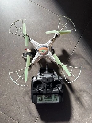 Star Wars The Mandalorian Grogu Baby Yoda 2.4GHz 4.5CH RC Quadcopter Drone - Image 1 of 4