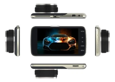 USB 4-inch Featured driving recorder front and rear dual recording car 1080P - Image 1 of 4