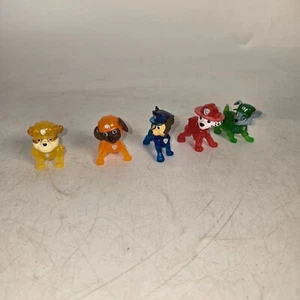 Paw Patrol Mini Neon Figuren Konvolut 5 Stück - Bild 1 von 1