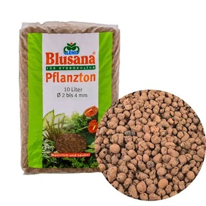 Blusana Blähton 10l Pflanzsubstrat für Hydrokultur Pflanzton Granulat 2-4mm - Bild 1 von 8