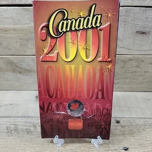 2001 25-cents Canada "Canada Day Spirit" Colorized Coin - Picture 1 of 7