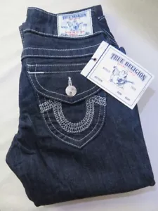 True Religion Womens Jeans Size 24 Dark Denim - Picture 1 of 10
