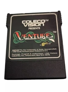 ColecoVision Venture Vintage Video Game Cart Coleco - Picture 1 of 2