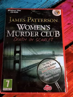 James Patterson: Women's Murder Club, Death In Scarlet PC/Mac CD-ROM Game - Image 1 of 2