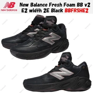New Balance Fresh Foam BB v2 E2 width 2E Black BBFRSHE2 taglia uomo - Foto 1 di 9