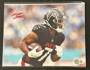 Bijan Robinson Signed Auto 8x10 Photo Atlanta Falcons BAS COA - Picture 1 of 2