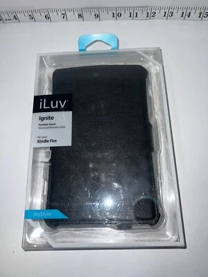 iLUV Ignite Portafolio Soporte para Kindle Fire Negro Nuevo Foto 1 de 4