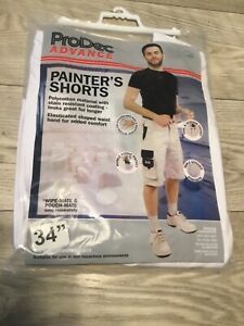 Prodec advance painter’s shorts new size 34”