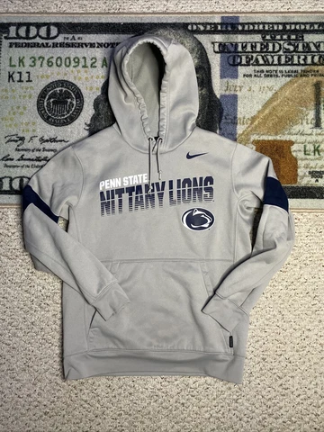 Men's Nike Gray Penn State Nittany Lions 2019 Sideline Therma-FIT Medium Cover