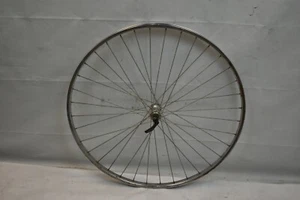 Weinmann Vintage 27" Front Touring Road Wheel Silver OLW96 36S Spoke 17mm PV - Picture 1 of 8