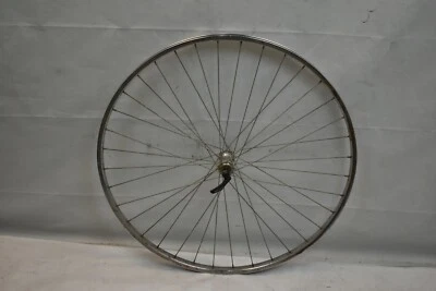 Weinmann Vintage 27" Front Touring Road Wheel Silver OLW96 36S Spoke 17mm PV  - Image 1 of 4