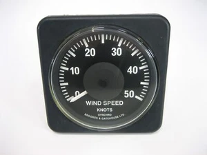 B&G//H2000//Synchro Wind Speed Knots/Analogue Gauge-TESTED GOOD - Picture 1 of 7