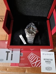 👍🏻 Duxot Forza DX 2005 Deep Black Titanium Glas Automatik*750€ # ToP Angebot - Bild 1 von 7