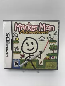 Nintendo DS Game Marker Man Adventures sigillato made in Japan spedizione gratuita - Foto 1 di 6