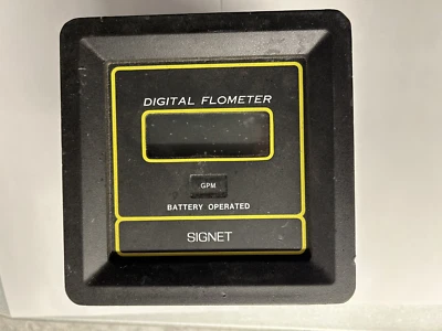 Signet P57640 FLOMETER  Digital 0-50GPM Battery Operated  New Never Used - Image 1 of 4