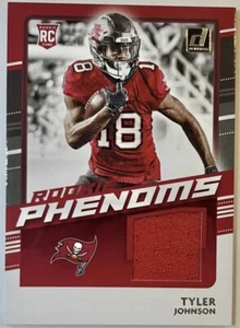 2020 Panini Donruss Rookie Phenoms Tyler Johnson Patch RC Buccaneers - Picture 1 of 2