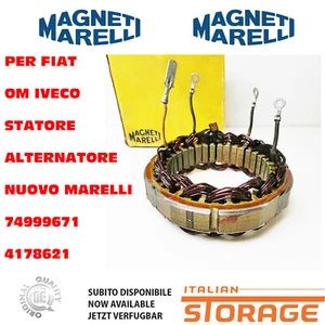 PER FIAT OM IVECO STATORE ALTERNATORE NUOVO MARELLI 74999671 4178621 - Picture 1 of 1