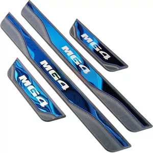 Per MG 4 EV cromato 2023 protezione piastra davanzale porta inox auto rivestimento - Foto 1 di 8
