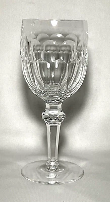 WATERFORD ~ Cristal Corte Elegante 9 Oz. VIDRIO COPA AGUA (Curraghmore) ~ Irlanda Foto 1 de 4
