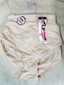 810R4 Maidenform 00103 Shaping Brief Panty Shapewear Beige XL 16 - 18 - Picture 1 of 2