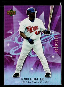 Torii Hunter 2006 Upper Deck Future Stars Purple #40 SN Minnesota Twins - Picture 1 of 2