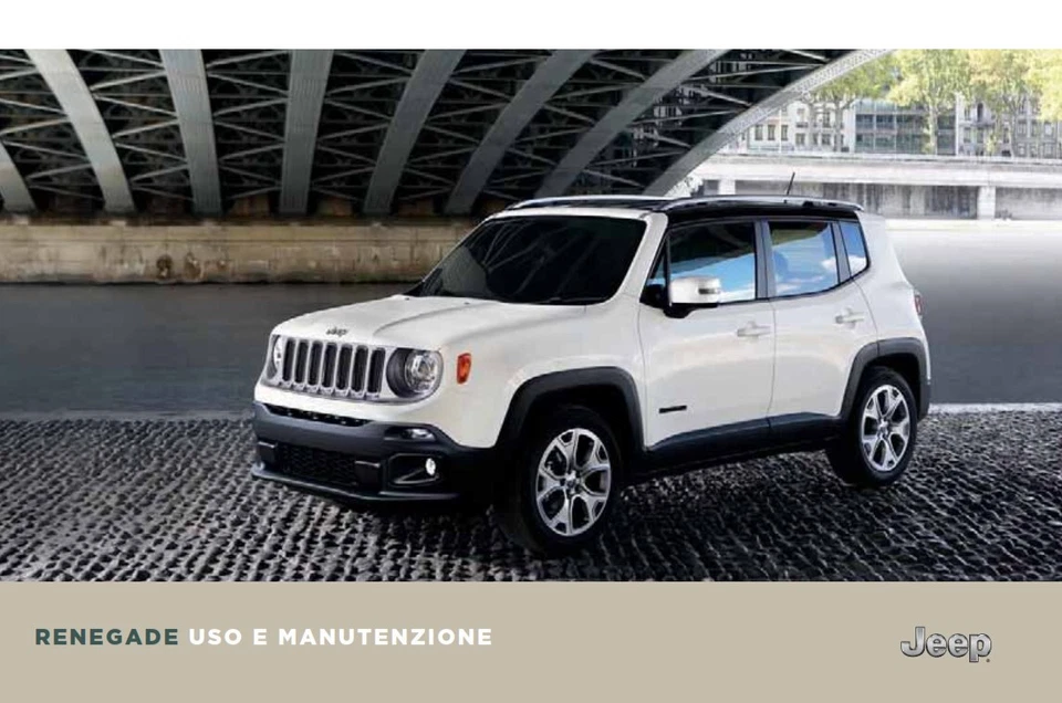 manuale uso e manutenzione Jeep Renegade 2017 lingua italiana carta formato a4 - Immagine 1 di 1