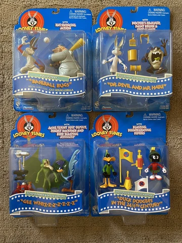 Looney Tunes Playmates Action Figures Set Cover