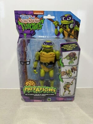 Teenage Mutant Ninja Turtles Mutations 5,5” Pet to Ninja Donatello TV Deluxe Act Foto 1 de 4