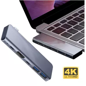 5 in 1 Multiport Splitter OTG Adapter Type-C USB C Hub Docking Station 4K HDMI - Picture 1 of 6