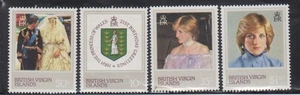 British Virgin Islands 430-3 Princess Diana Mint NH - Picture 1 of 1