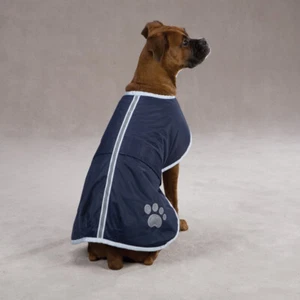Nor'easter Reversible Waterproof Reflective Blanket Dog Jacket By Zack & Zoey - Picture 1 of 8
