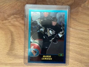 2001-02 Topps Chrome 01-02 MARIO LEMIEUX CARD #1 - Picture 1 of 2