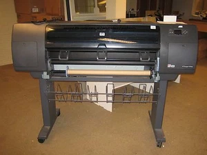 HP DesignJet 4000PS Q1274A 2400x1200 - A0 Color Inkjet Large Format Plotter 42" - Afbeelding 1 van 1