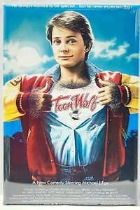 Teen Wolf MAGNET 2"x3" Refrigerator Locker Movie Poster Vintage - Picture 1 of 3