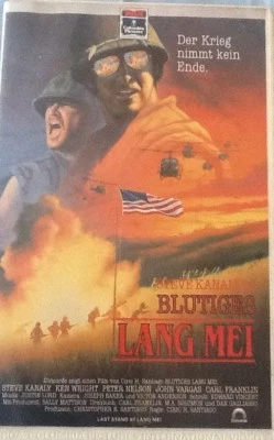 VHS Blutiges Lang Mei (1990) FSK 18 Kriegsfilm mit Steve Kanaly & Ken Wright - Bild 1 von 4