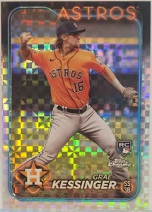 Grae Kessinger 2024 Topps Chrome #193 X-Fractor Refractor RC Houston Astros - Bild 1 von 2