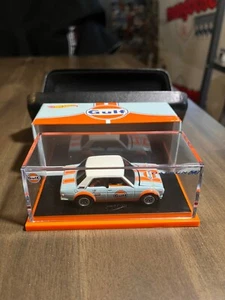 Hot Wheels Red Line Club RLC Datsun 510 Light Blue - Gulf Livery Decals - Picture 1 of 1